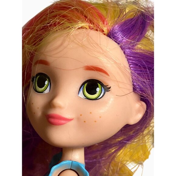 Mattel 6 Inch Sunny Day Doll Long Rainbow Hair 2017 - Picture 7 of 9